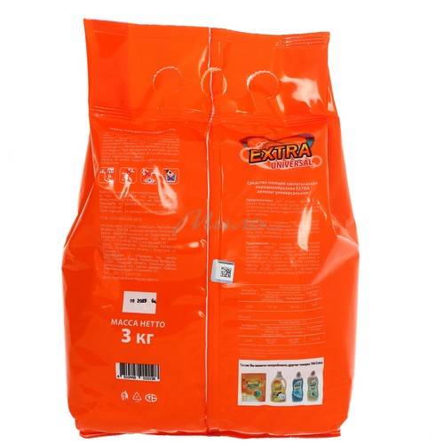 Стиральный порошок EXTRA Universal, 3 кг #2