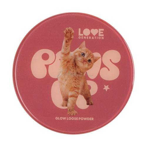 Пудра рассыпчатая для лица LOVE GENERATION Paws Up с сиянием, тон 01 #3