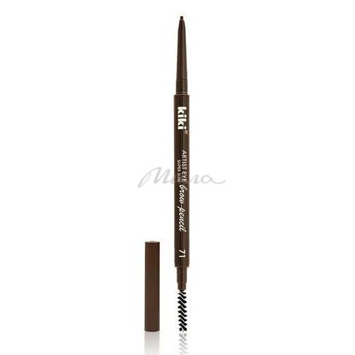 Карандаш для бровей KIKI Artist Eye Super Slim, тон 71 светло-коричневый new
