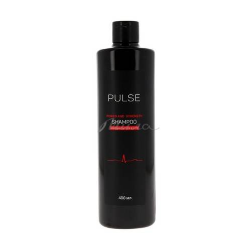 Шампунь мужской для волос PULSE Густота и сила, 400 мл