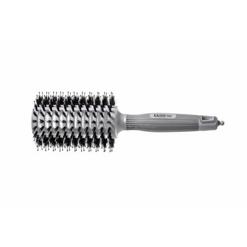 Термобрашинг KAIZER PRO Ceramic d=48 продувная, зубцы комбо нейлон/натуральные, цвет серый, #2