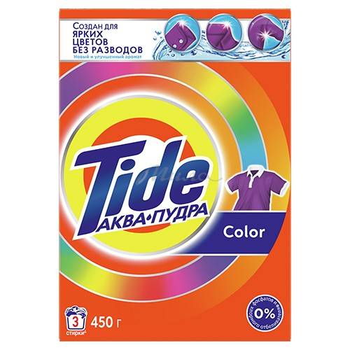 Порошок стиральный TIDE Колор автомат, 450 г