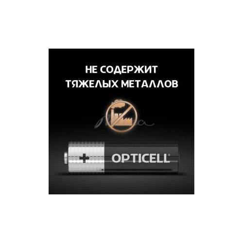 Батарейки OPTICELL Basic, AA, 4 шт #3