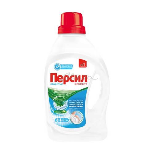 Средство для стирки жидкое гель ПЕРСИЛ Сенсетив 1,3л (20 стирок)