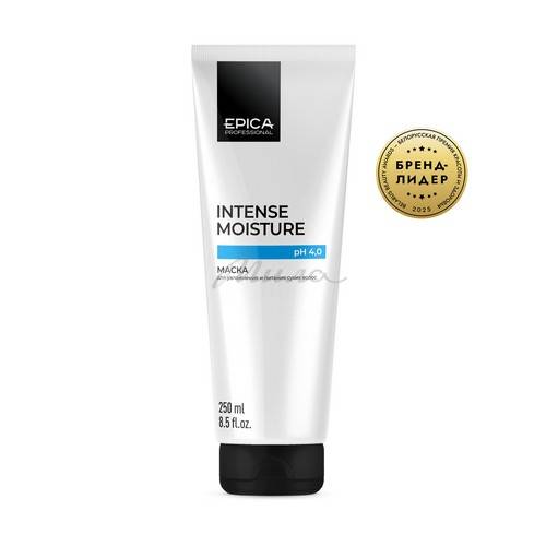 Маска EPICA Professional Intense Moisture для увлажнения и питания сухих волос, 250 мл