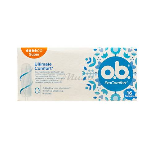 Тампоны женские O.B. ProComfort Super, 16 шт #3