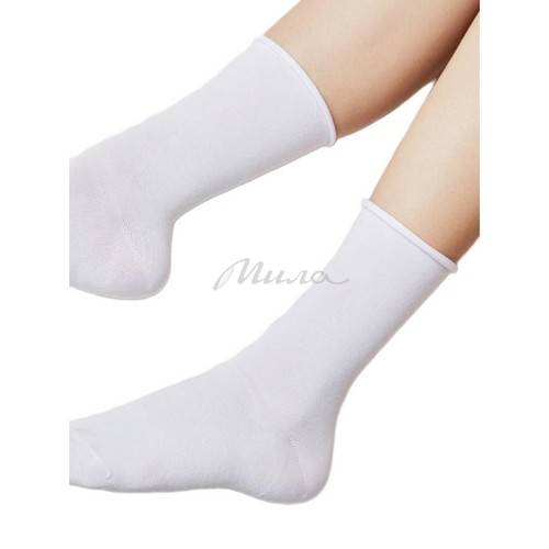 Носки женские хлопковые Conte elegant CE COMFORT (без резинки) р.25-27,белый арт.19С-101СП #3