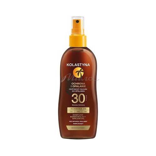 Масло солнцезащитное для тела KOLASTYNA SPF 30, 70 мл