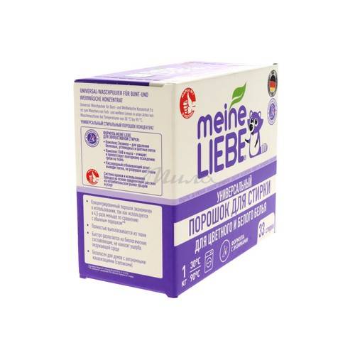 Порошок стиральный MEINE LIEBE Универсальный, 1 кг #4