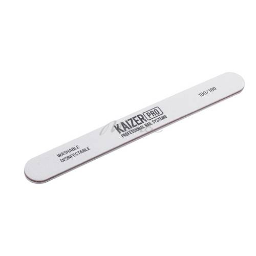 Пилка KAIZER мягкая, прямая, 180 мм 100/180 белая