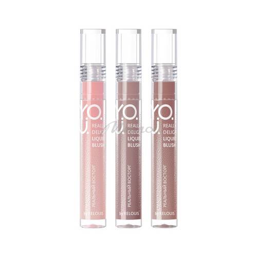 Румяна жидкие RELOUIS Y.O.U. Really Delight, тон 01 Lightly coral #4