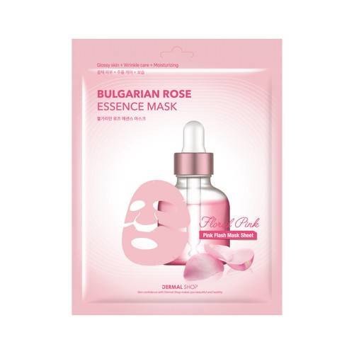 Маска для лица DERMAL Shop Bulgarian Rose фольгированная, 30 г