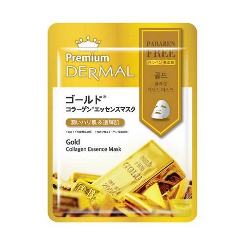 Маска для лица DERMAL Premium Gold Collagen, 25 г