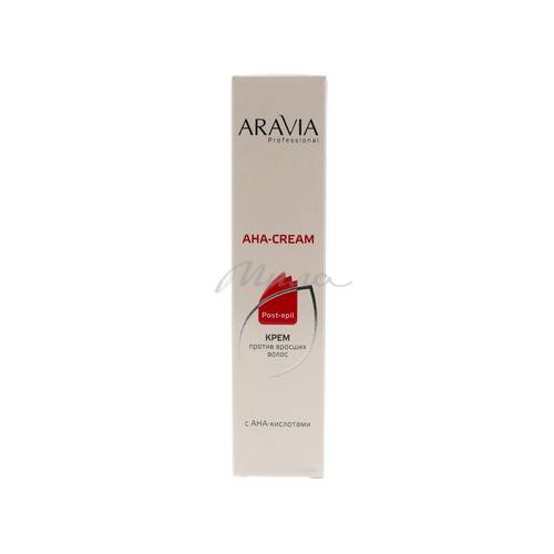 Крем против вросших волос ARAVIA Professional AHA-Cream, 100 мл