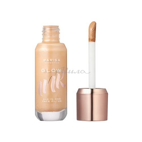 Тональная основа PARISA COSMETICS Glow Ink, тон 204, 25 мл #2