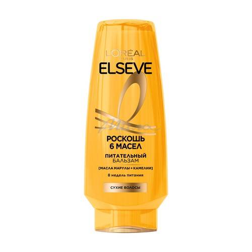 Бальзам для волос ELSEVE Роскошь 6 Масел Питательный, 300 мл