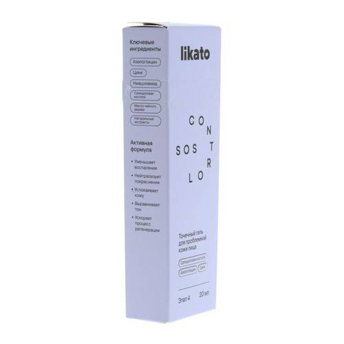 Гель точечный для проблемной кожи лица LIKATO Professional SOS Control, 20 мл #3