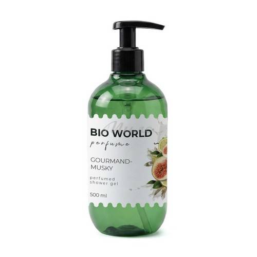 Гель для душа BIO WORLD Gourmand-Musky парфюмированный, 500 мл