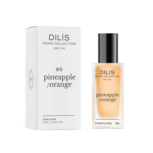 Духи DILIS Mono Collection Pineapple/Orange для женщин, 25 мл