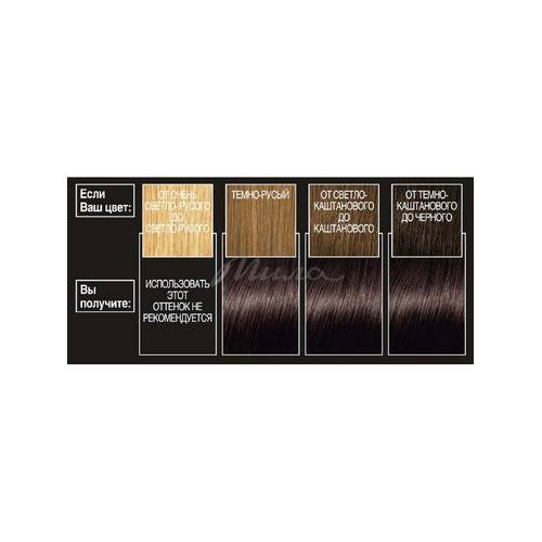 Краска для волос L'OREAL Recital Preference, тон 3.0 Бразилия темно-каштановый, 174 мл #15