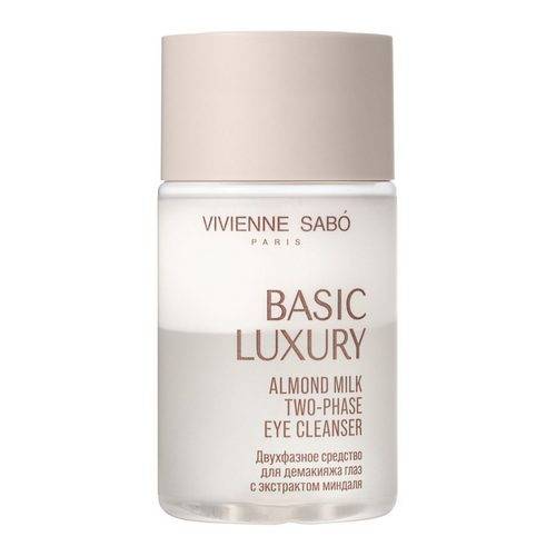 Средство двухфазное для демакияжа глаз VIVIENNE SABO Basic Luxury с экстрактом миндаля, 100 мл