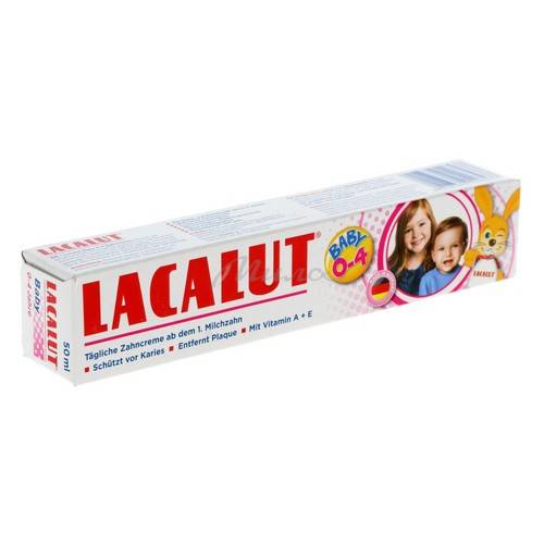 Паста зубная детская LACALUT Baby до 4-х лет, 50 мл #2