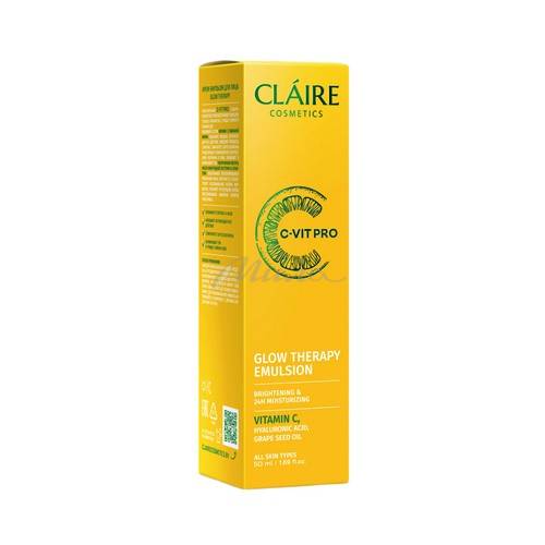 Крем-эмульсия для лица CLAIRE COSMETICS Glow Therapy C-VIT PRO, 50 мл