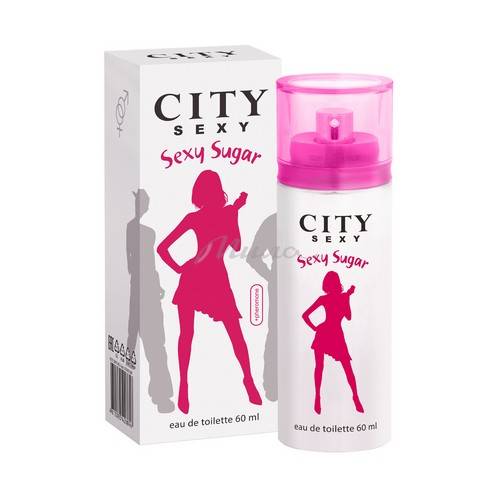 Вода туалетная для женщин CITY Sexy Sexy Sugar, 60 мл