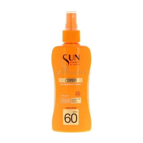 Спрей для защиты от солнца KRASSA Sun Expert, SPF 80+ , 180 мл