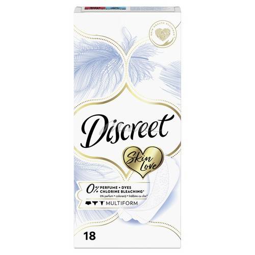 Прокладки гигиенические ежедневные DISCREET Skin Love Multiform, 18 шт #2