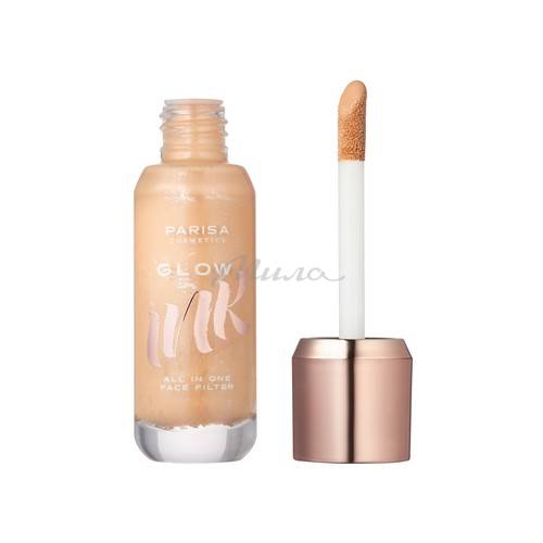 Тональная основа PARISA COSMETICS Glow Ink, тон 203, 25 мл #2