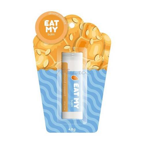 Бальзам для губ EAT MY Миндальный круассан, 4.8 г