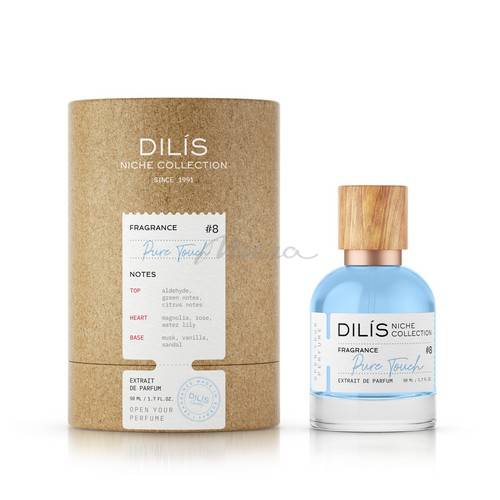 Духи экстра DILIS Niche Collection Pure Touch для женщин, 50 мл