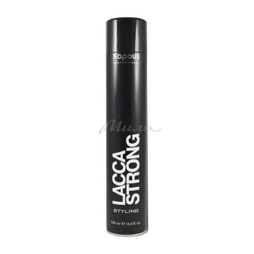 Лак для волос KAPOUS Styling Lacca Strong сильной фиксации, 500 мл