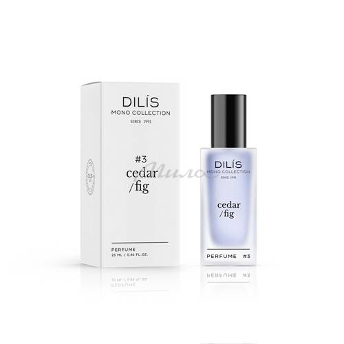 Духи для женщин DILIS Mono Collection Cedar Fig, 25 мл