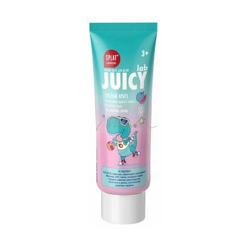 Паста зубная детская SPLAT Juicy Lab Арбуз со фтором, 55 мл #3