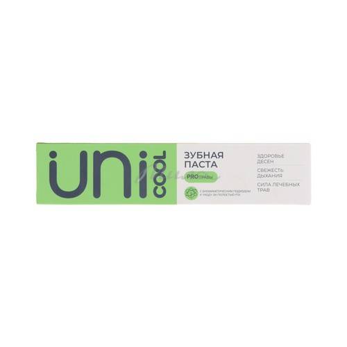 Паста зубная UNICOOL PROтравы, 80 г