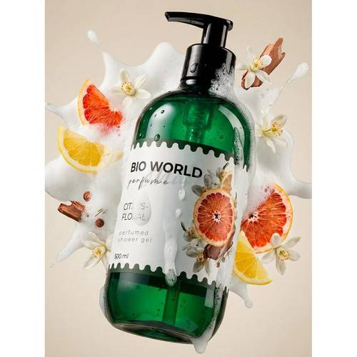 Гель для душа BIO WORLD Citrus-Floral парфюмированный, 500 мл #2