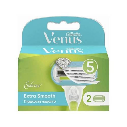 Кассеты для станков GILLETTE Venus Embrance, 2 шт
