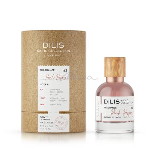 Духи DILIS Niche Collection Pink Pepper для женщин, 50 мл
