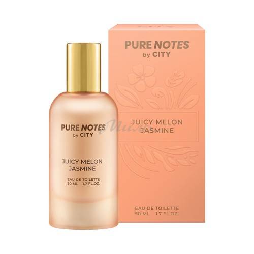 Вода туалетная для женщин CITY Pure Notes Juicy Melon, Jasmine, 50 мл