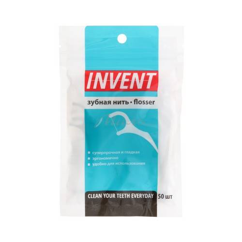 Зубная нить INVENT Flosser, 50 шт , арт. SLW-YS-1