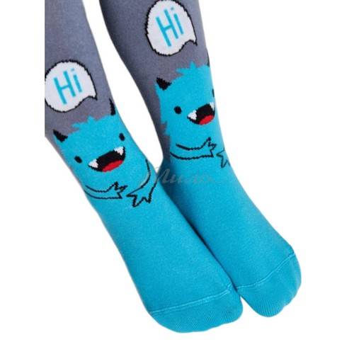 Колготки детские CONTE KIDS Tip-Top, р.104-110 (16), тон 637 темно-серый #2