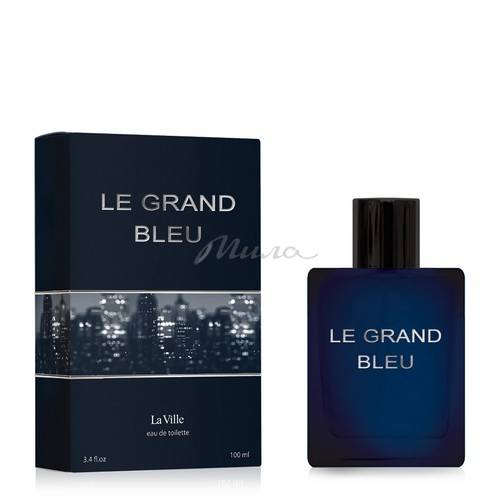 Вода туалетная LA VILLE Le Grand Bleu для мужчин, 100 мл