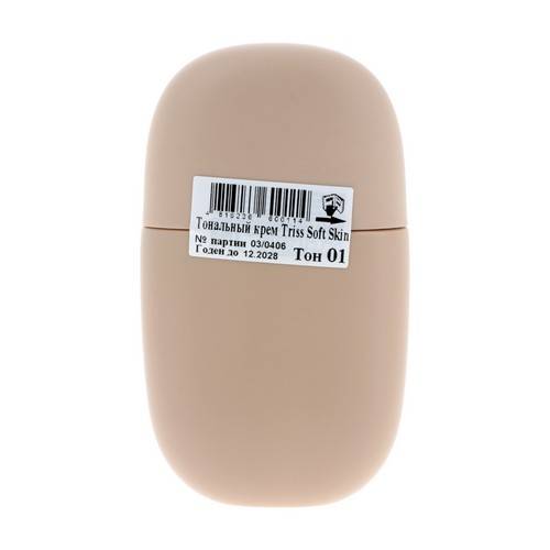 Крем тональный для лица TRISS Soft Skin, тон 01 #4