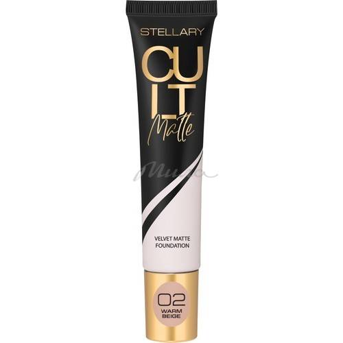 Тональный крем STELLARY Cult Matte Foundation матирующий, тон 02 #2