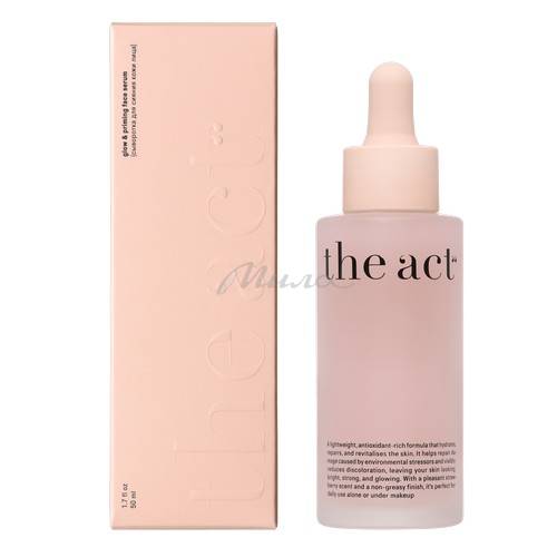 Cыворотка для лица THE ACT Glow & Priming, 50 мл