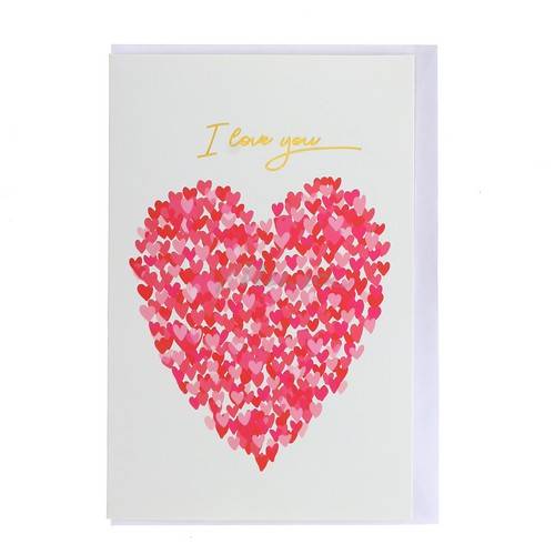 Открытка I love you, арт.  7012308125