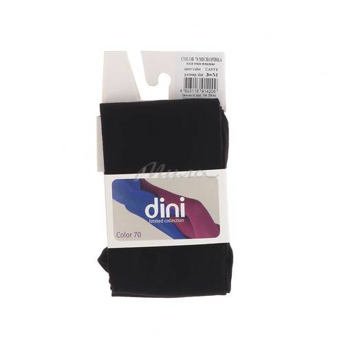 Колготки женские DINI Microfibra Color 70, caffe, размер 3