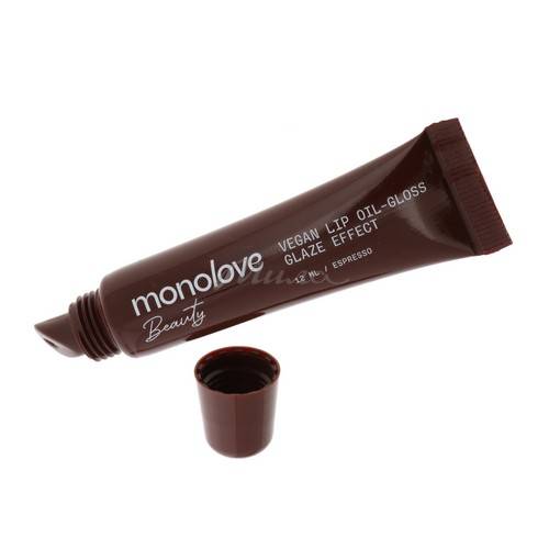 Масло-блеск для губ MONOLOVE BEAUTY Vegan Glaze Effect, тон Espresso, 12 мл #2